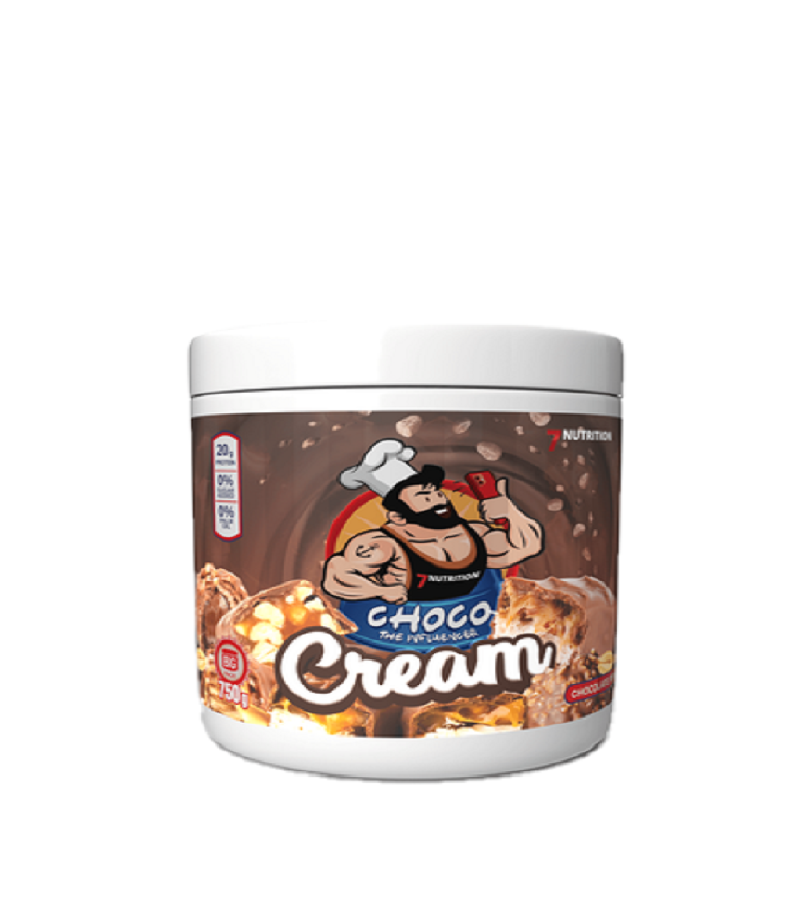 7Nutrition Cream Chocolate Peanut Crunch 750gr